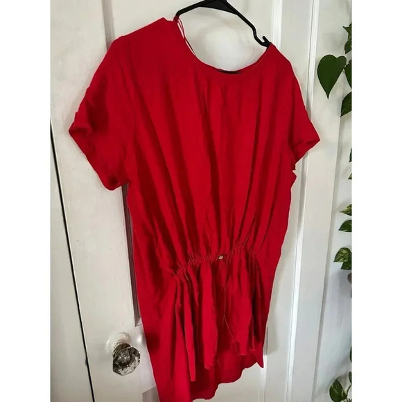 Zara Basic Women’s size Large red dress - Picture 2 of 6